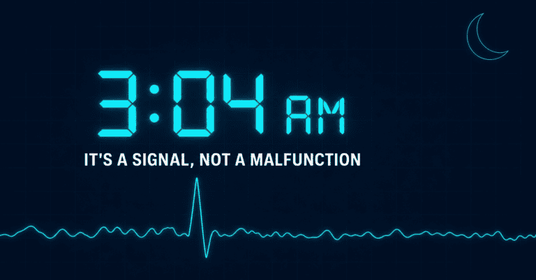 Wake up at 3 am and can't go back to sleep — causes and fixes