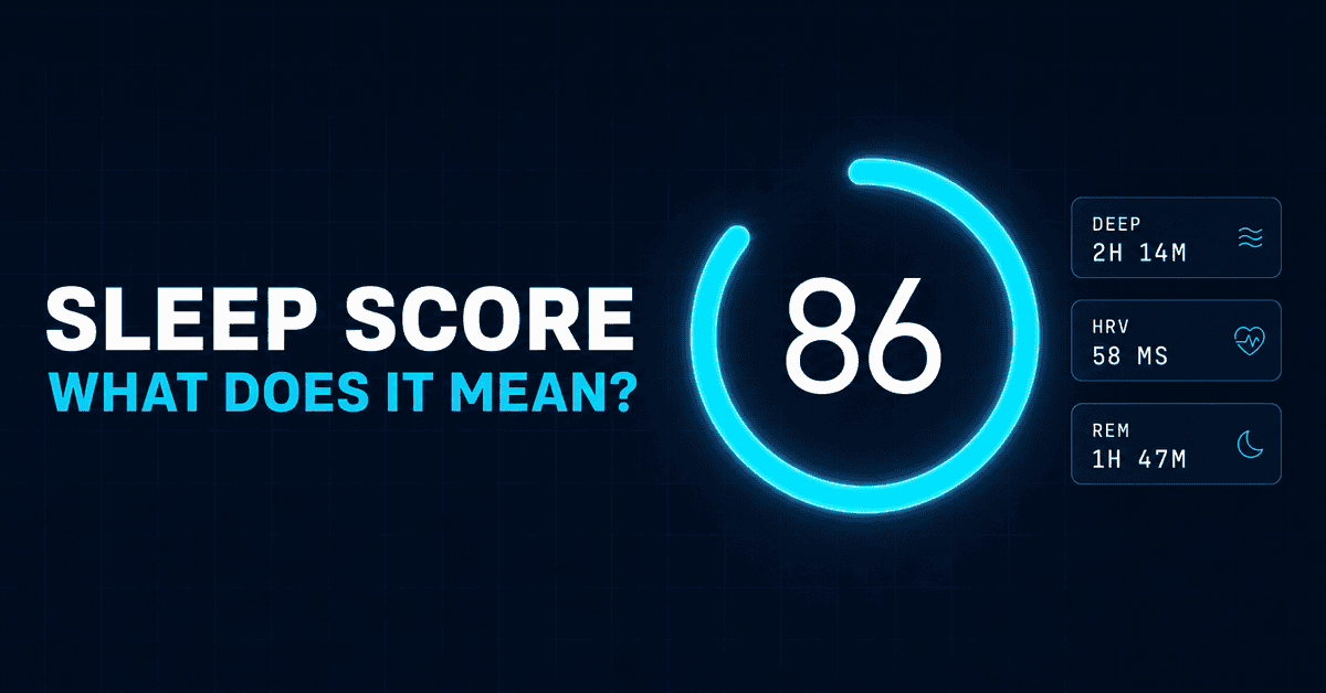 What Does Sleep Score Mean? (Oura, Whoop, Garmin, Apple Watch)